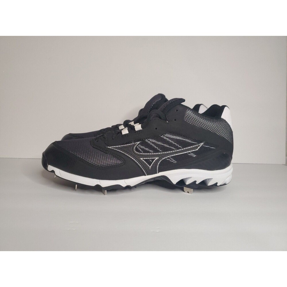 Mizuno 9-Spike Dominant 2 Mid Baseball Cleats, Men's 12.5 US